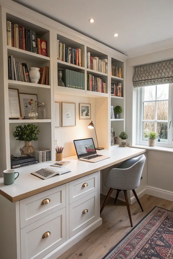 Window Study Nook
